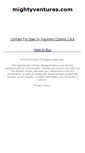 Mobile Screenshot of mightyventures.com